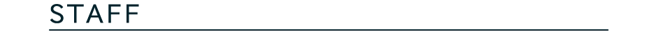 スタッフ